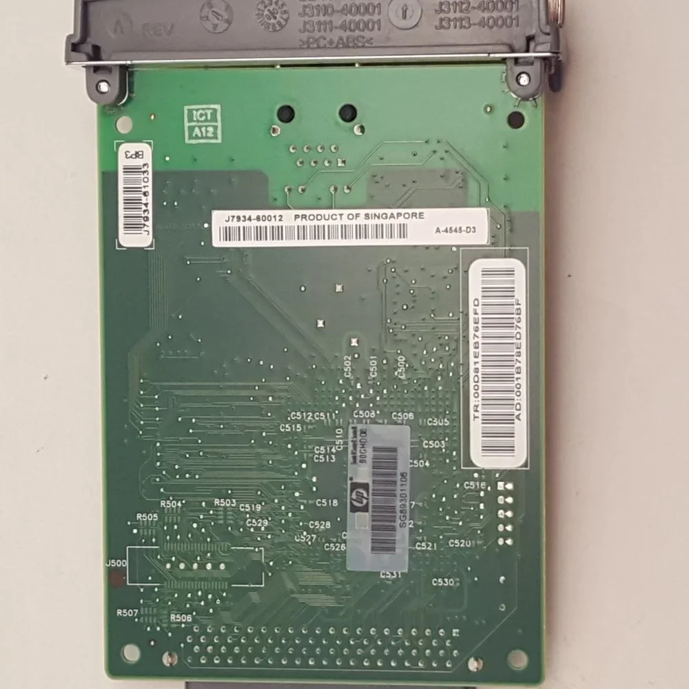 HP JetDirect 620N Print Server J7934G | J7934-60012 / 61033 | DOM 09/2008
